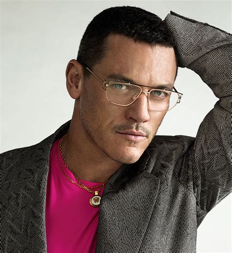 luke evans versace glasses|Versace Eyewear .